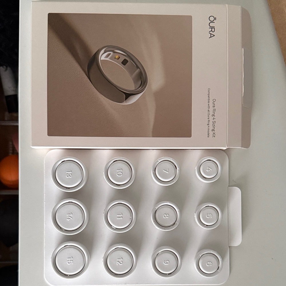Oura Ring Sizing Kit — Gen4
